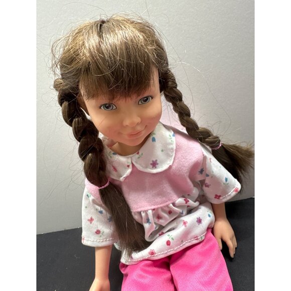 American Girl 2003 Pleasant Company Hop Scotch Gwen Mini Doll With Brown Braided